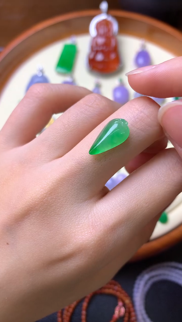 【闪购商品】定制翡翠未镶嵌裸石（镶嵌定制）