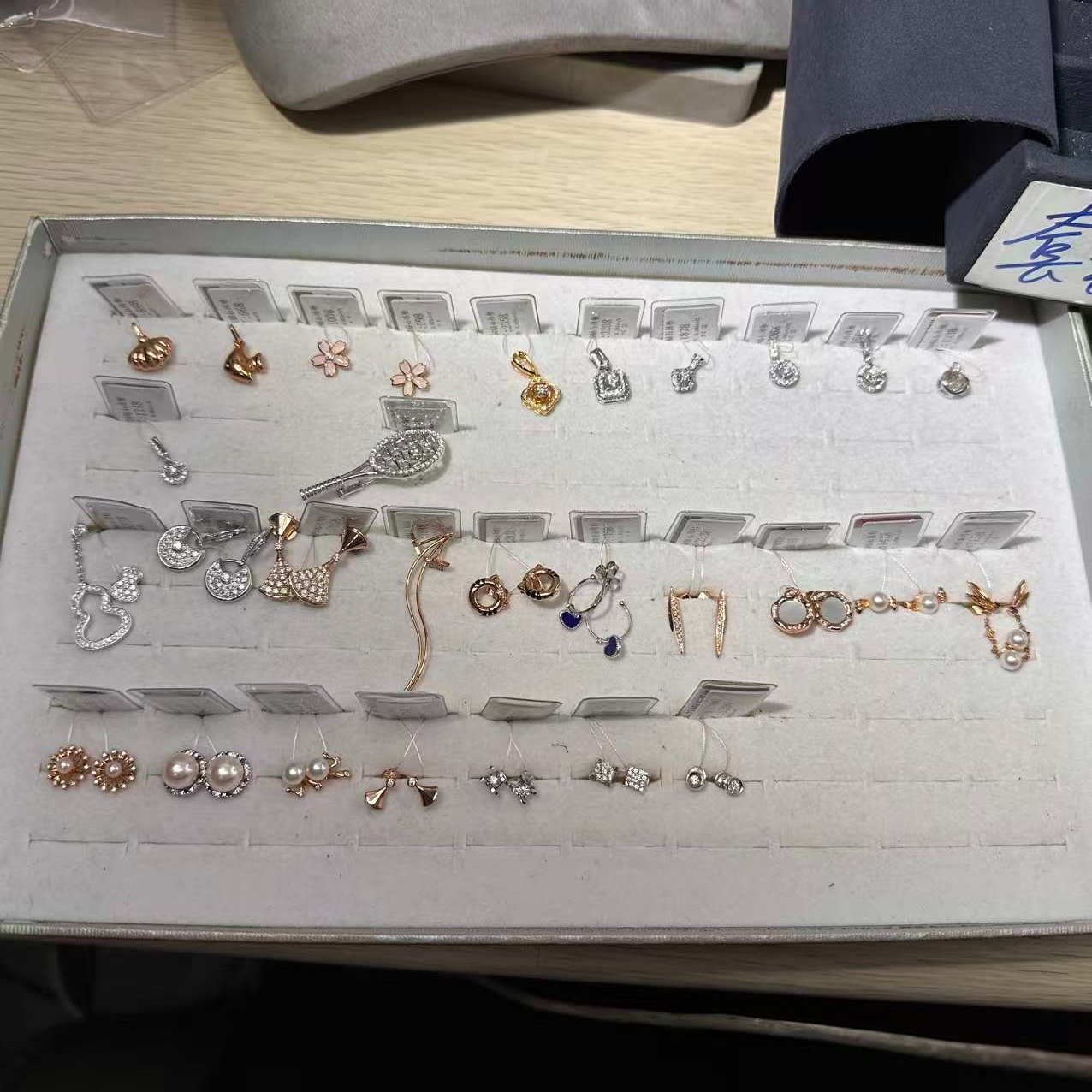 【中秋】18k金AU750耳钉合集（多样任选其一）