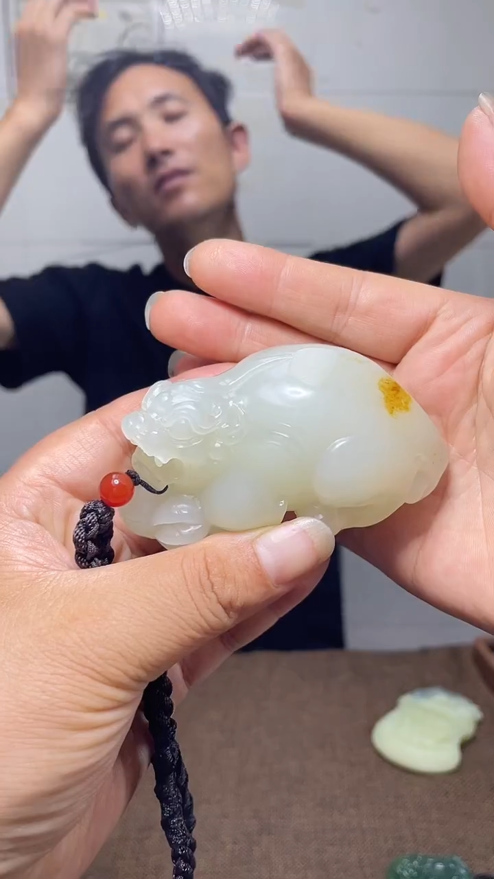 未镶嵌和田玉把件鱼*1