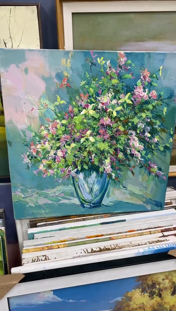 【闪购商品】手工手繪精品油畫60+60