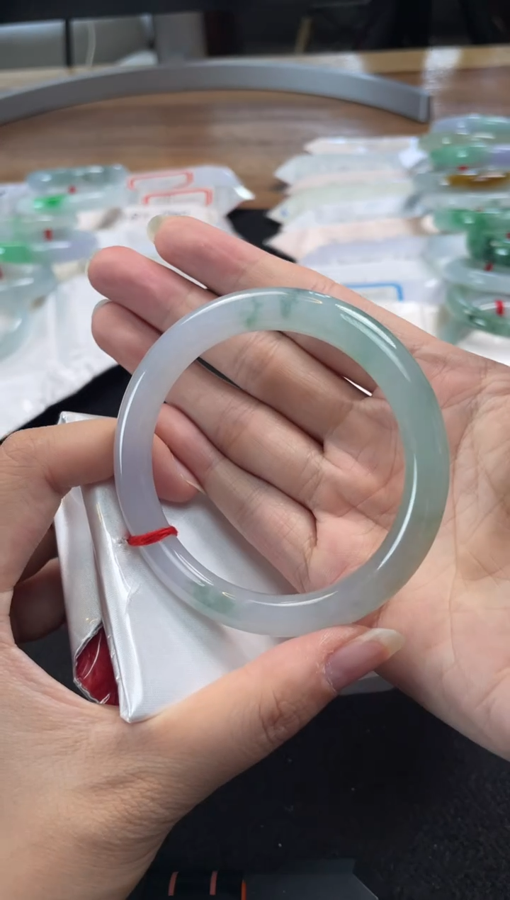 未镶嵌手镯翡翠16号-56.7圆条/MY/2