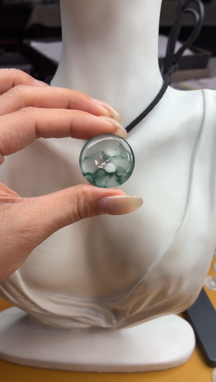 吊坠(不含链)未镶嵌翡翠42 平安扣 27.6 5.7