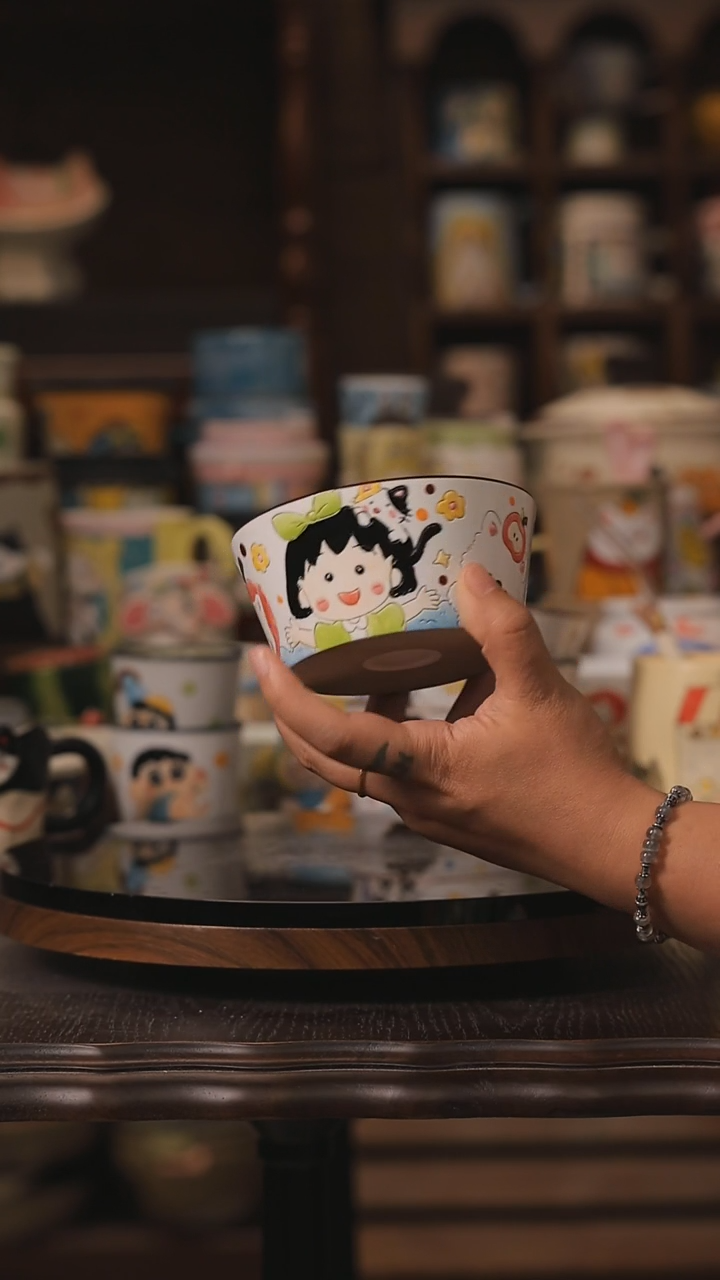 摆件景德镇釉下彩绘设计师款式陶瓷