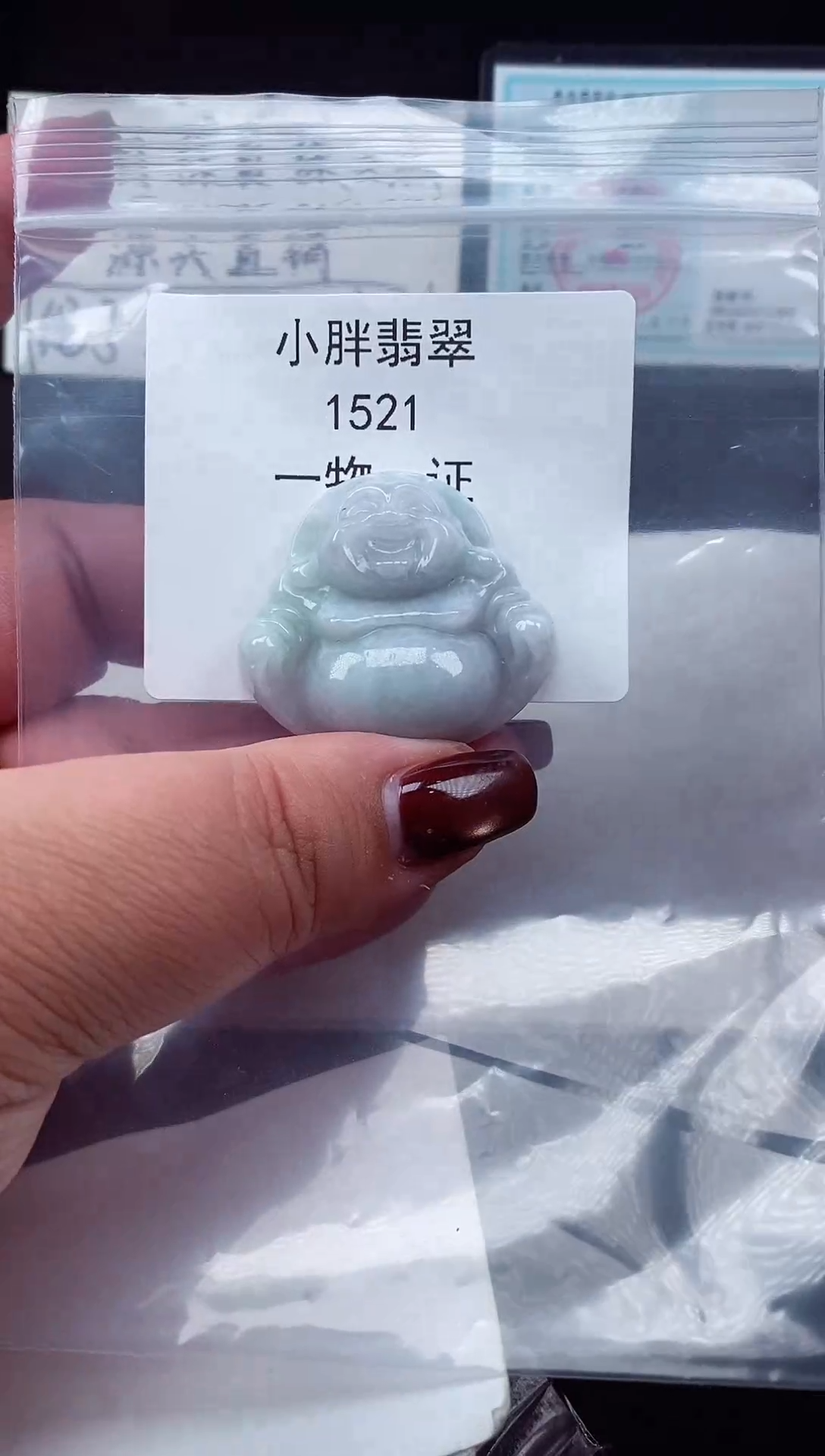 颈饰未镶嵌翡翠缅甸天然A货翡翠1521