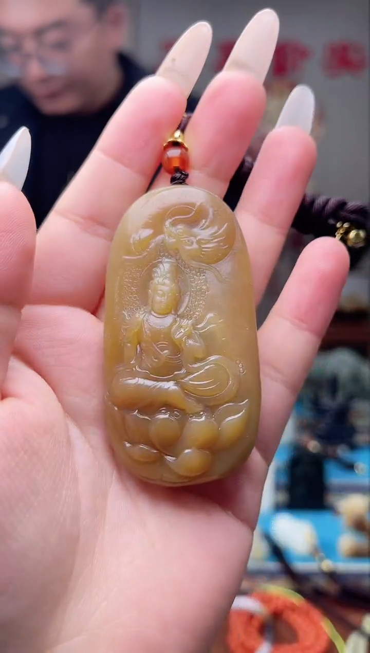 【闪购商品】和田玉挂件未镶嵌1