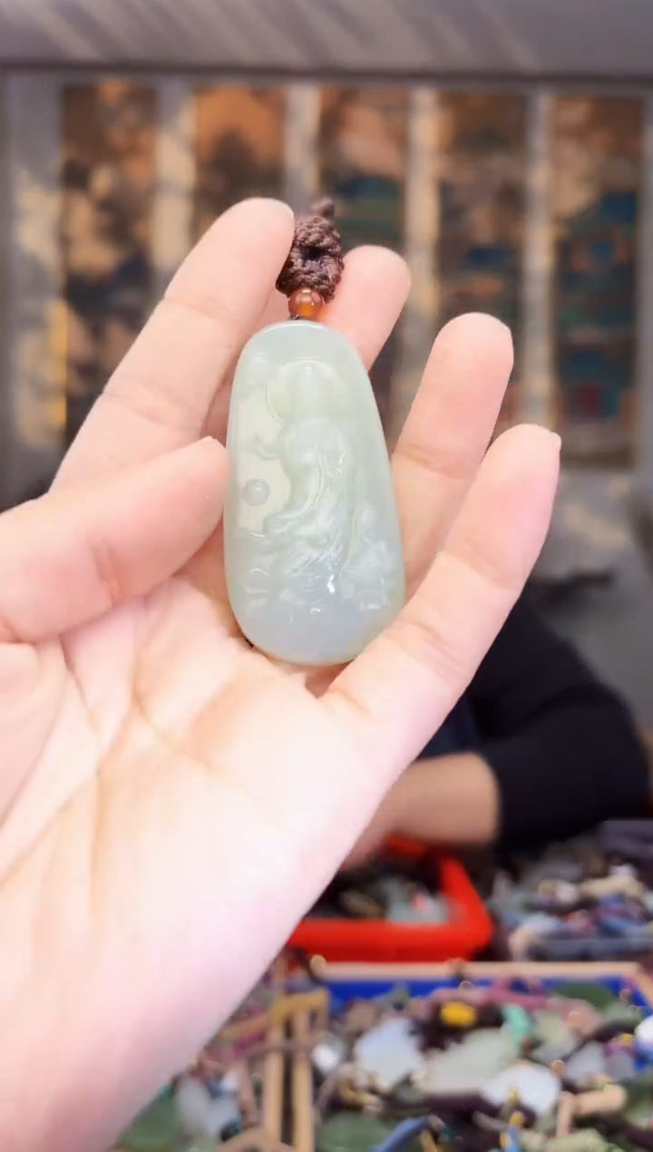 【闪购商品】和田玉挂件未镶嵌拍一发一