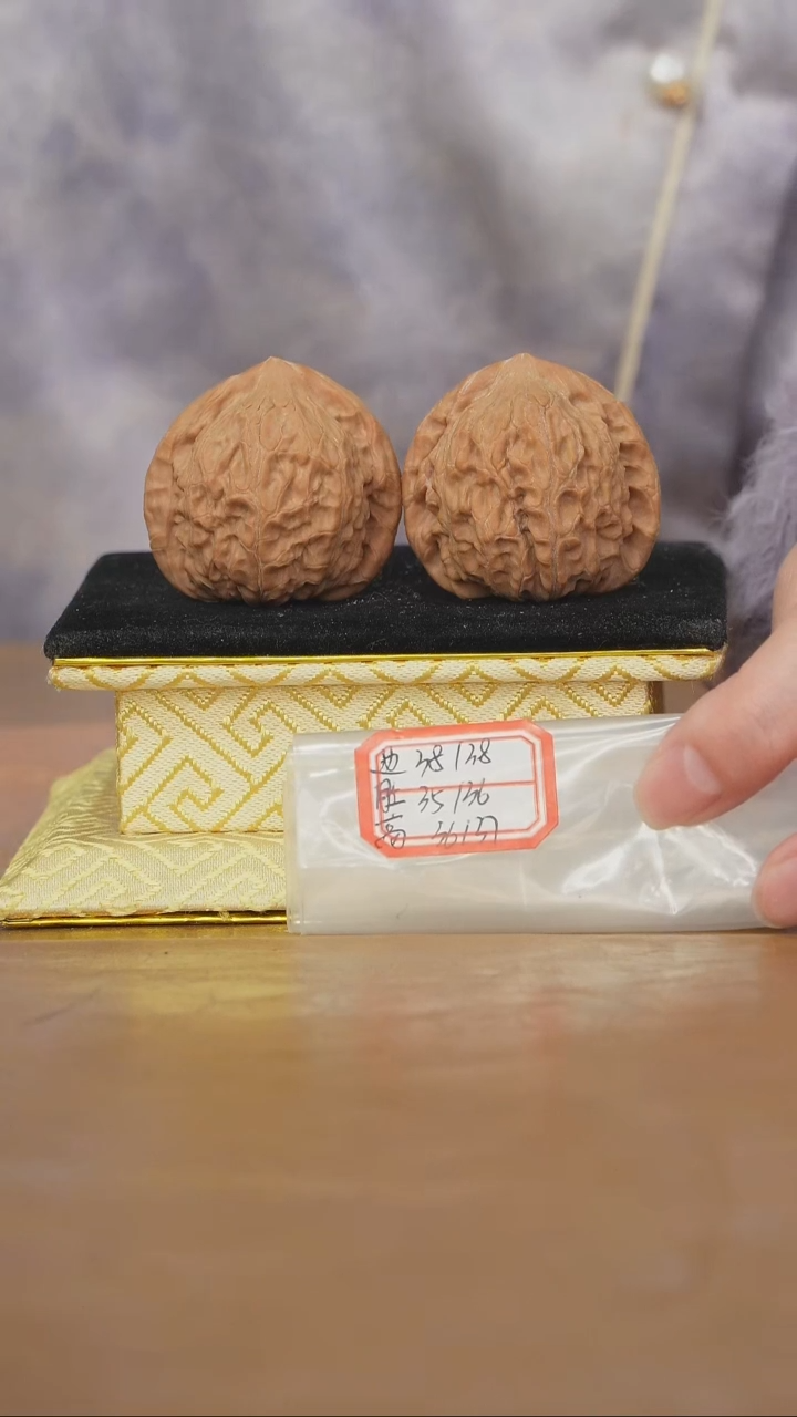 把件文玩核桃非嫁接将军帽