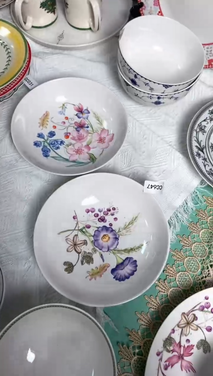 【闪购商品】瓷片陶瓷原单CC647餐具2个+礼盒