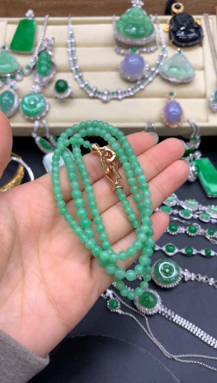 【闪购商品】翡翠颈饰未镶嵌398-中国好珍宝