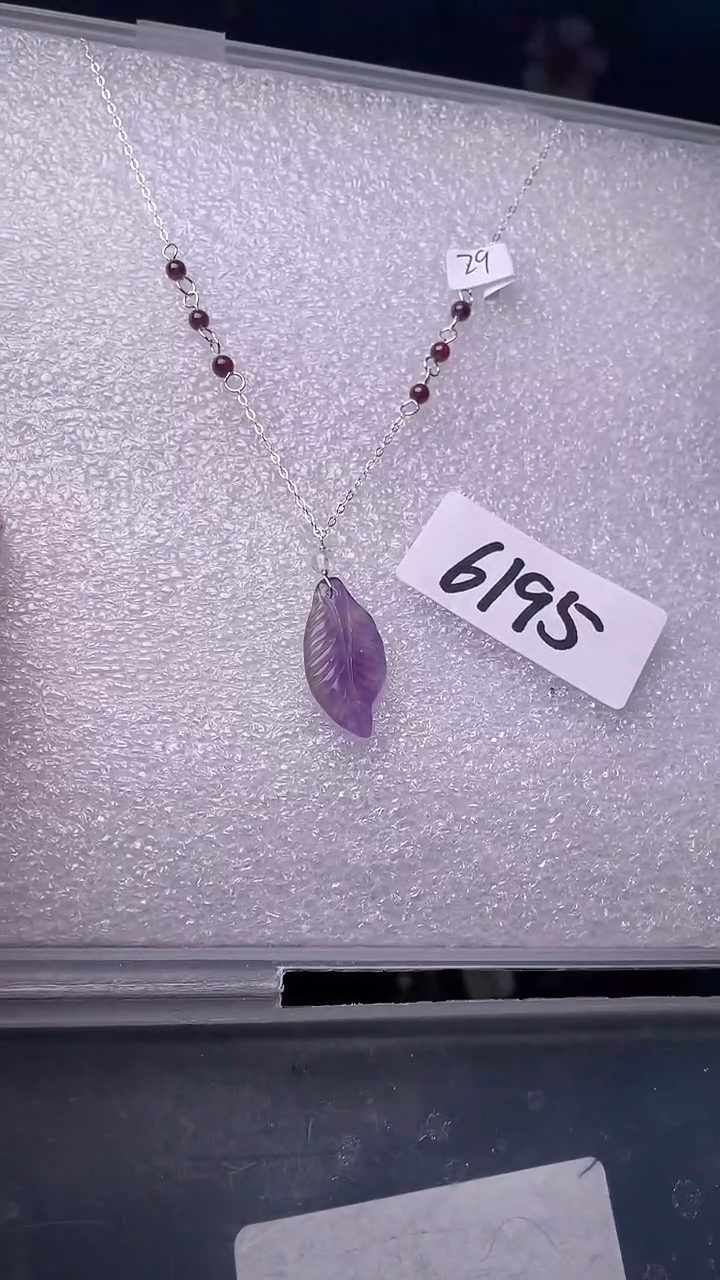 未镶嵌耳饰紫晶喜欢拍