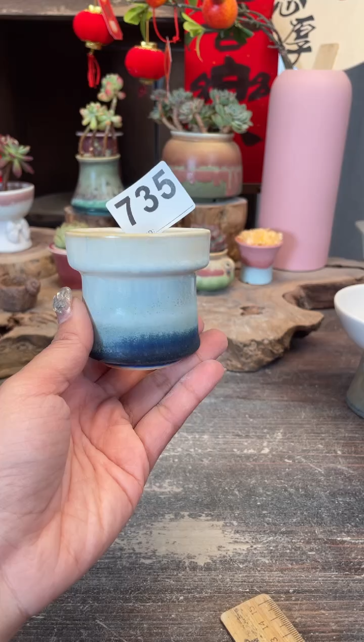【闪购商品】摆件735知木小芳花盆