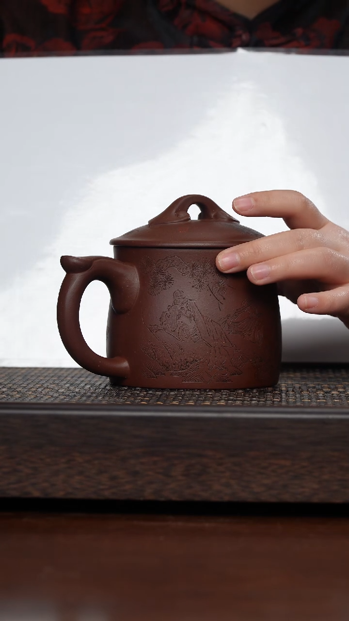 【闪购商品】紫砂茶杯非遗茶器-八仙盖杯