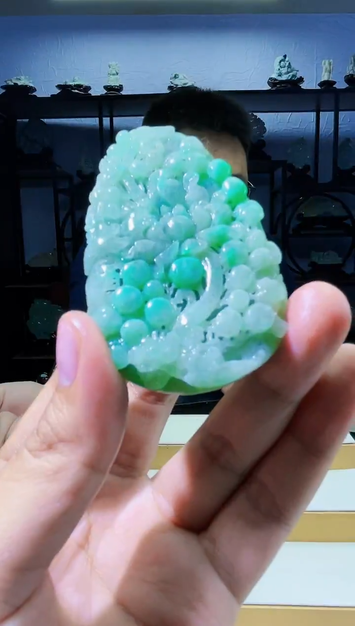 【闪购商品】定制翡翠未镶嵌毛货01140058