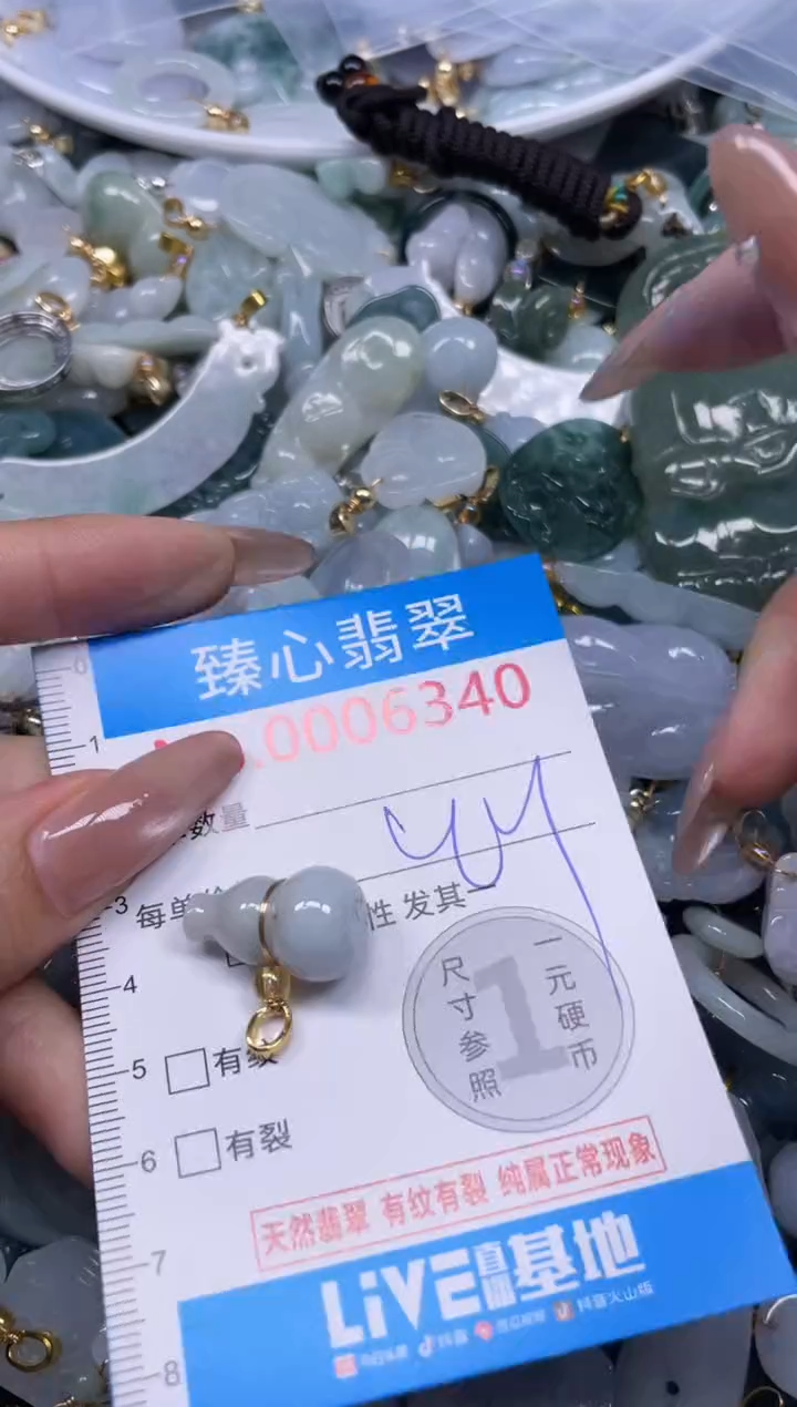 颈饰未镶嵌翡翠6340