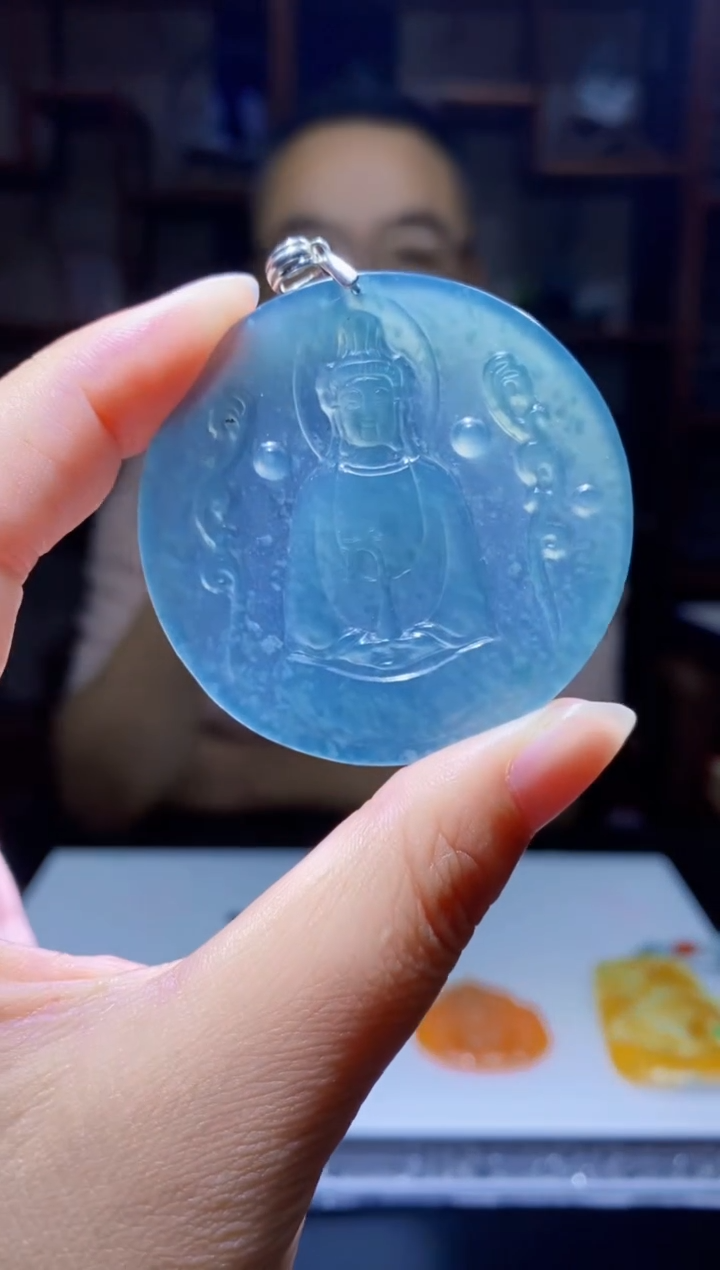 定制翡翠未镶嵌LL翡翠毛货WXJ-17