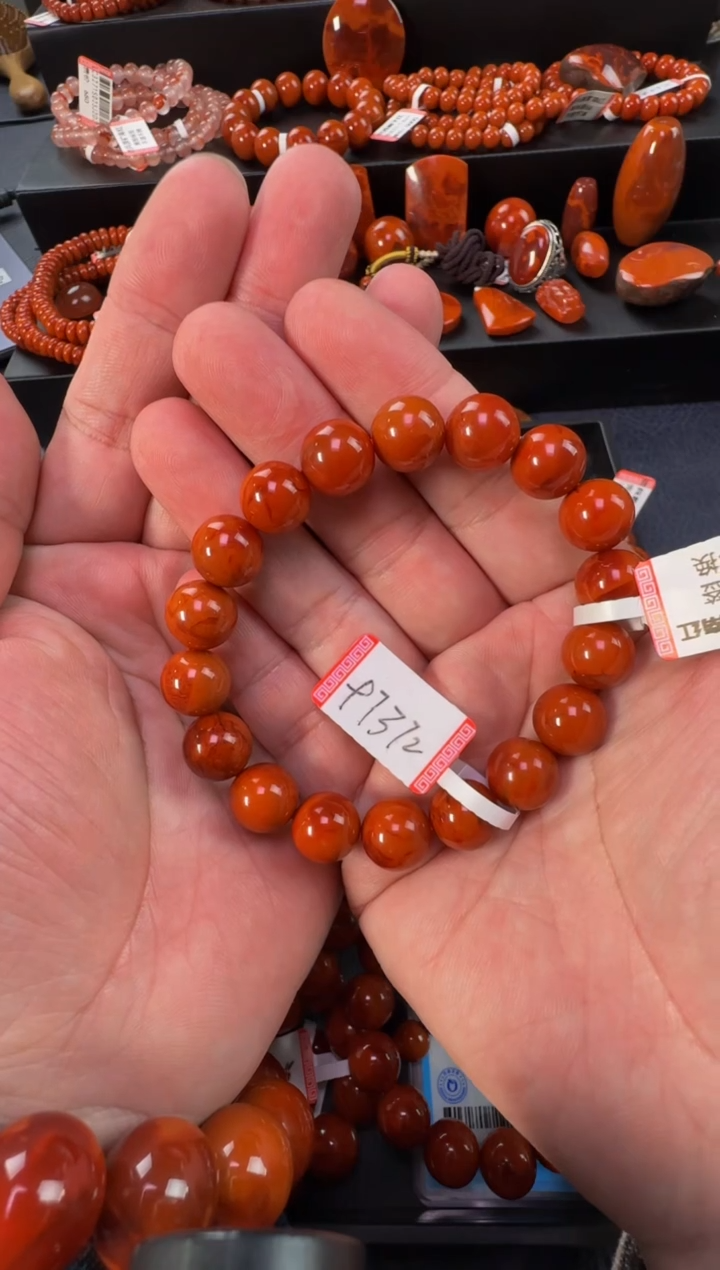 【闪购商品】南红玛瑙手链未镶嵌原矿无优化11mm多样性发1