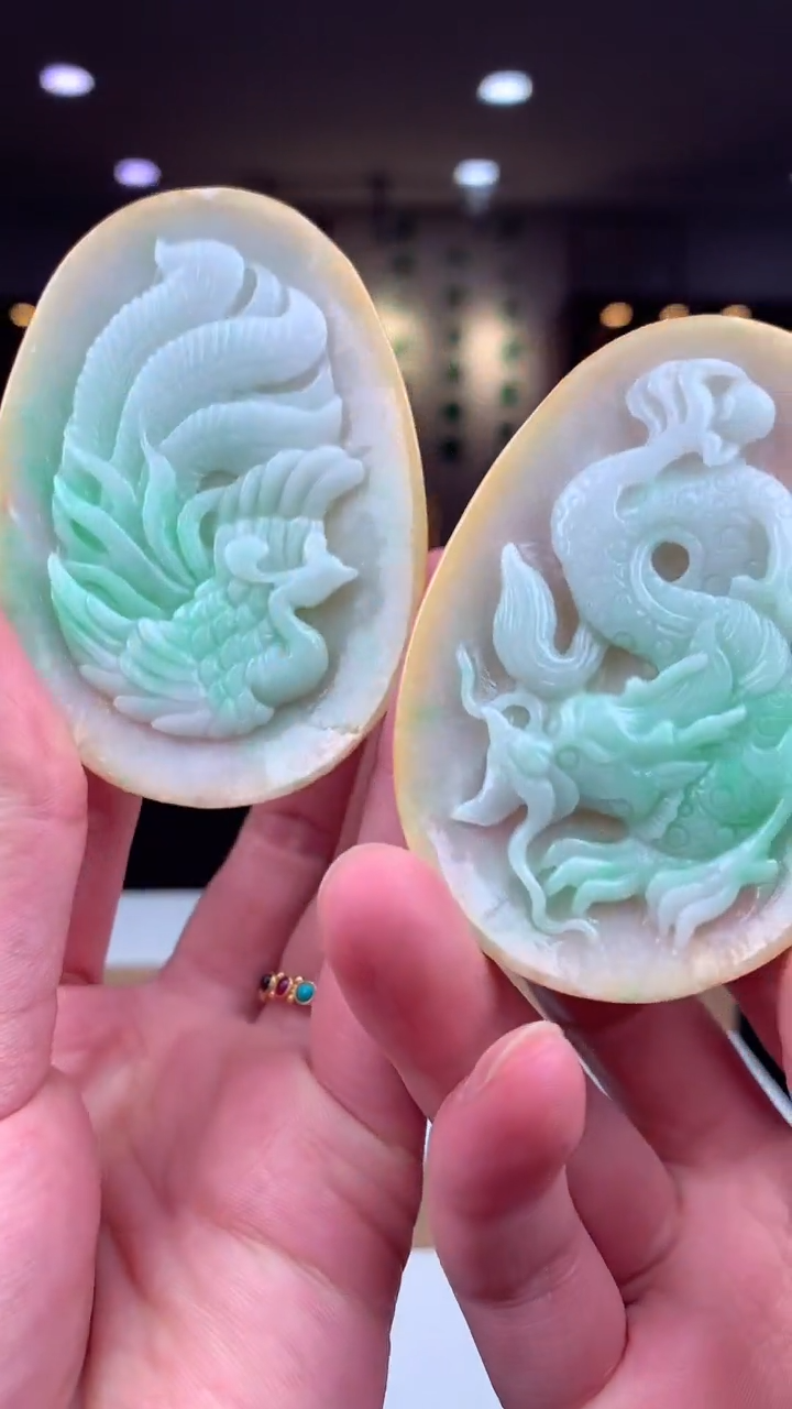 【闪购商品】定制翡翠未镶嵌天然A货翡翠（拍一发二)