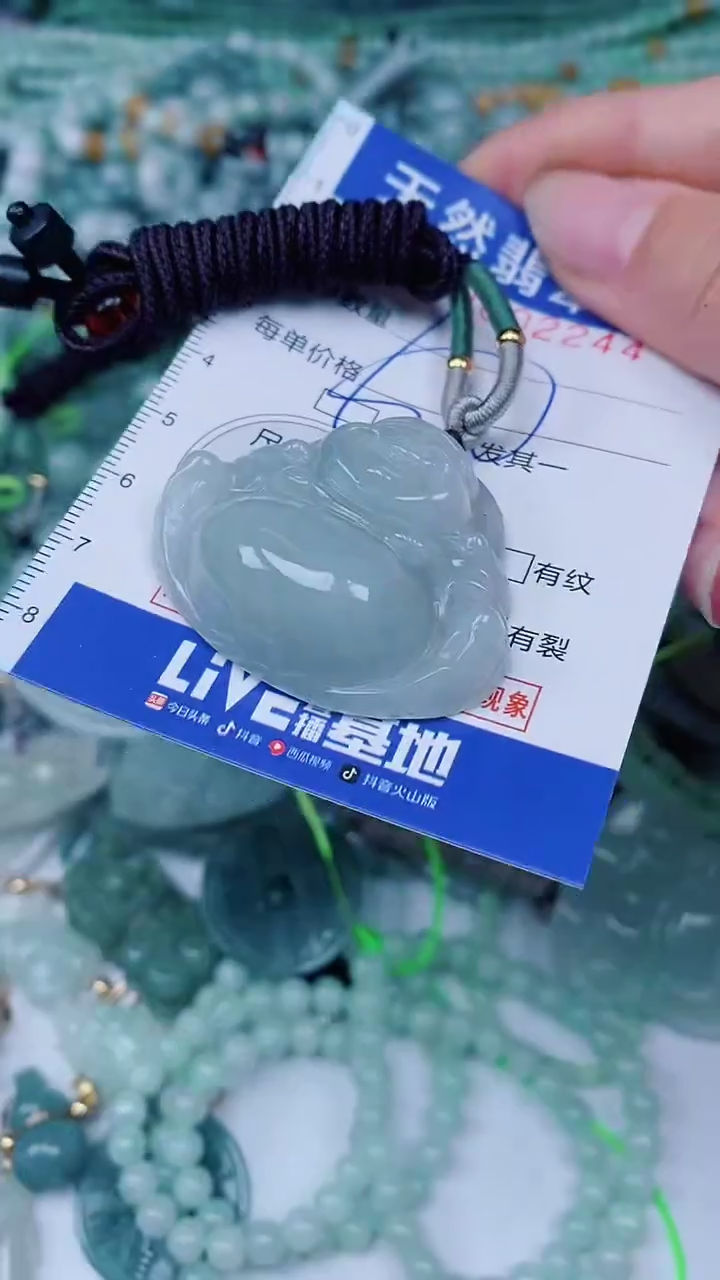 翡翠未镶嵌颈饰00002244