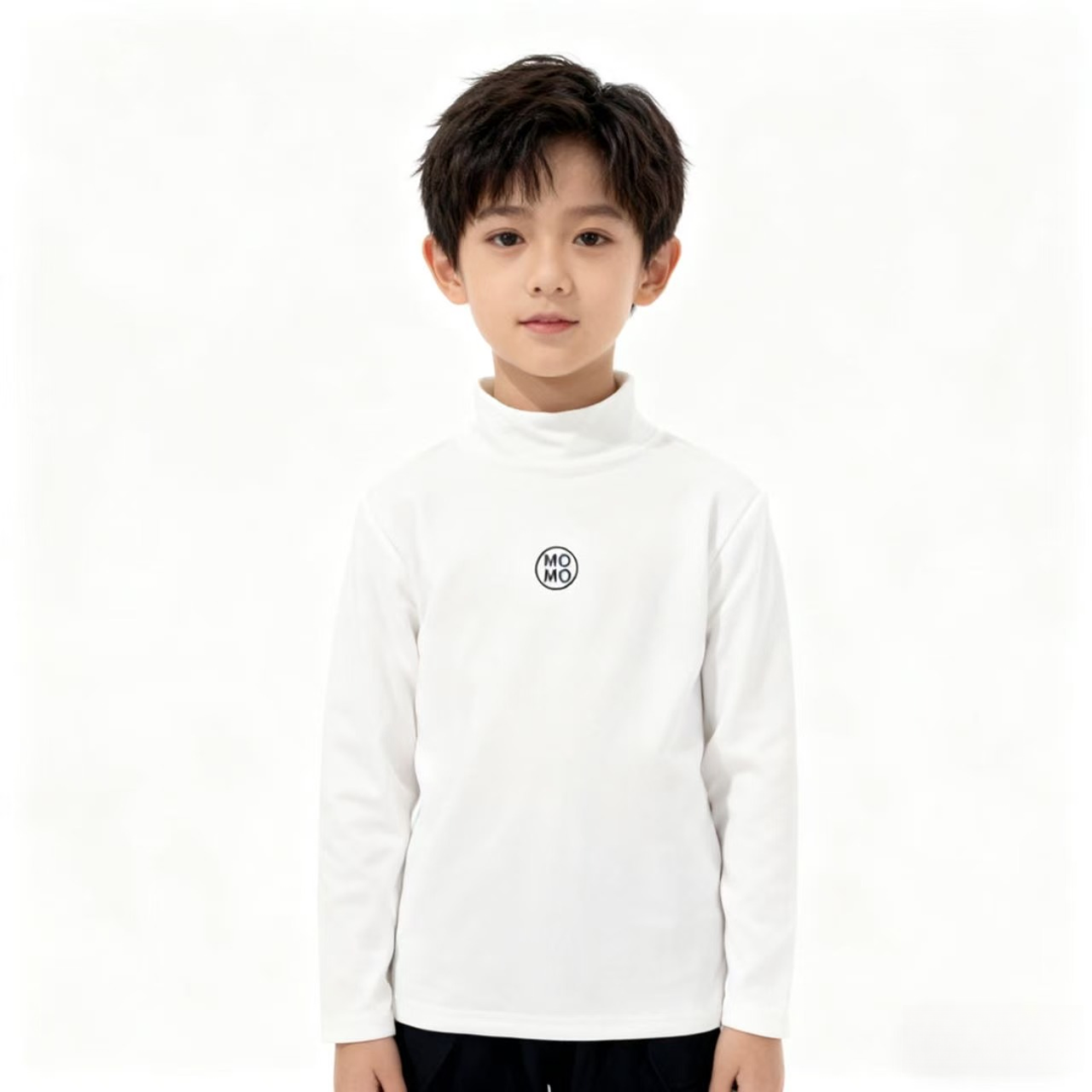 F01136男童秋冬季德绒打底衫2025年冬男孩新款韩版男童装上衣洋气