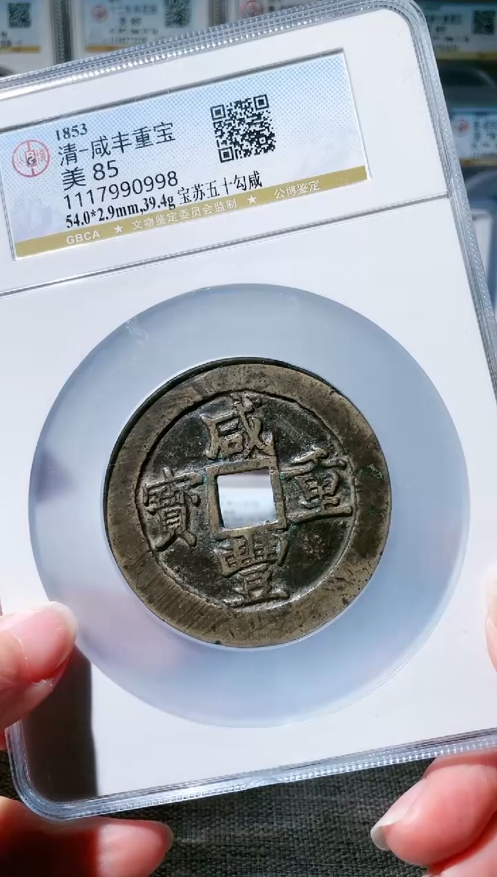 【闪购商品】铜3咸丰苏五十勾咸