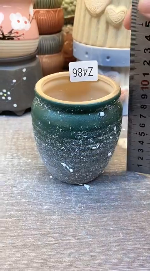 @@@@陶瓷多肉花盆Z486
