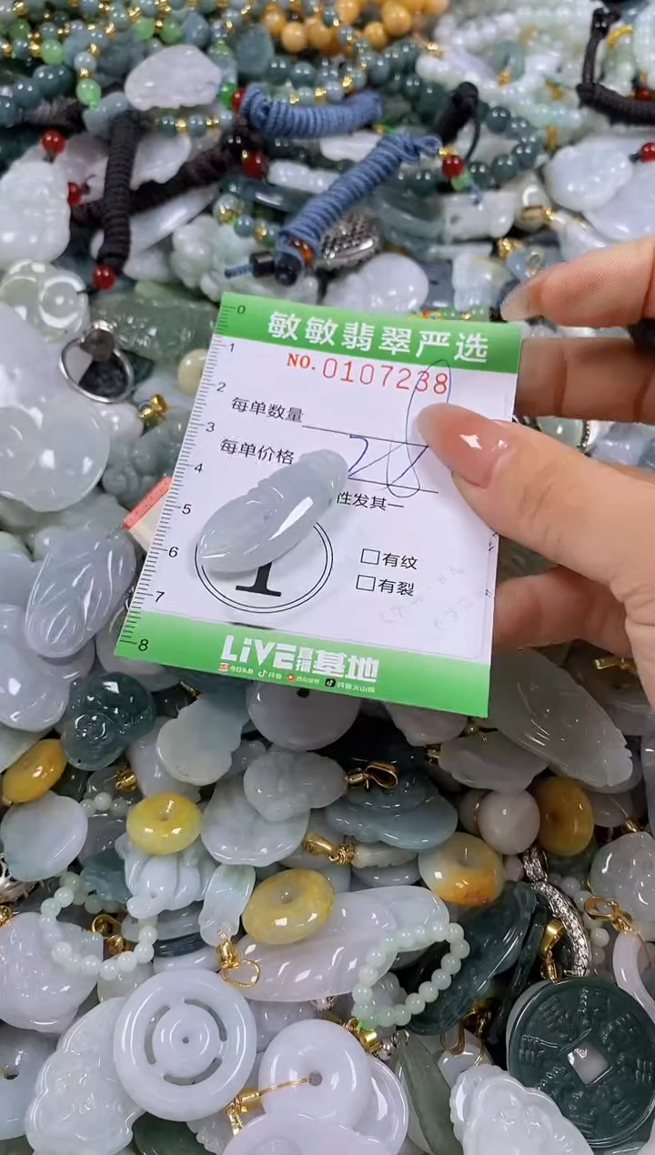 【闪购商品】翡翠颈饰未镶嵌闪购0107228