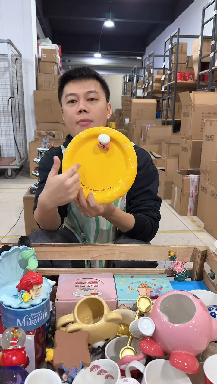 瓷片原盒星之卡比奶酪盘