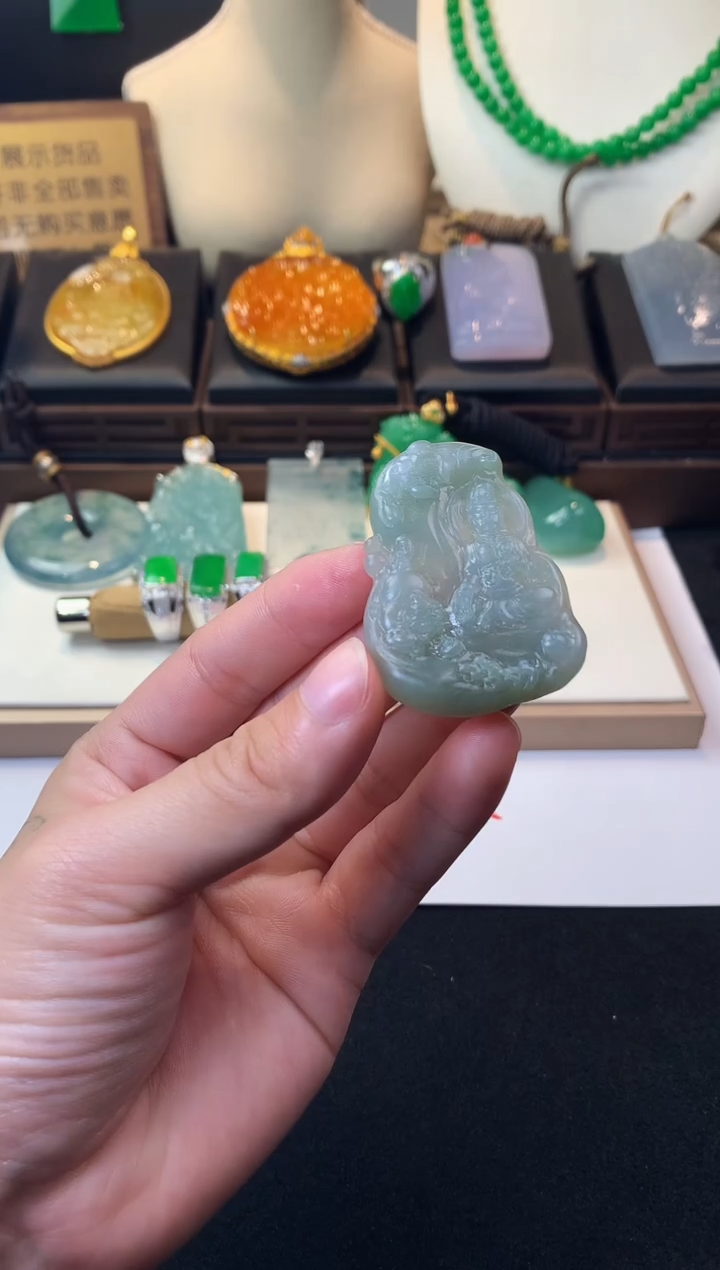 未镶嵌定制翡翠T***x毛货不退不换
