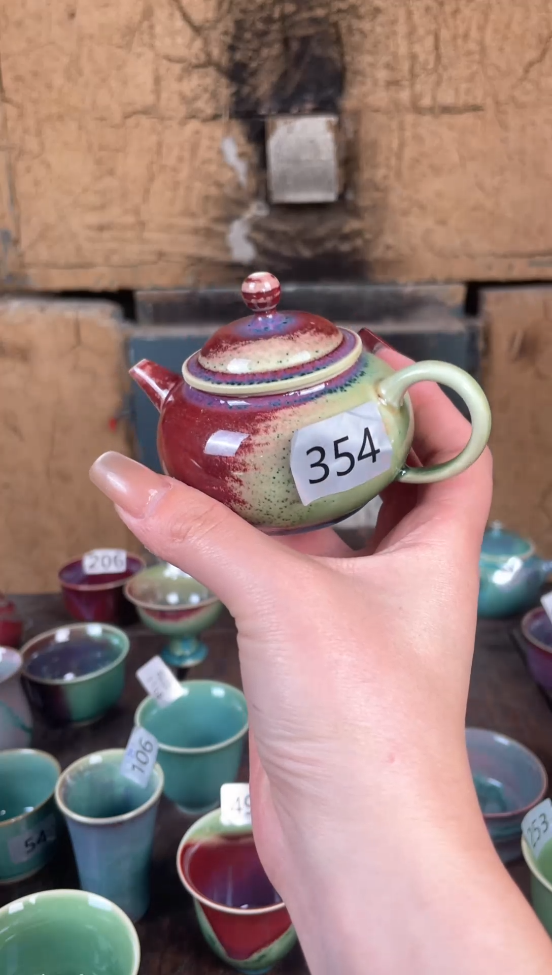 【闪购商品】摆件钧瓷窑变精品茶器