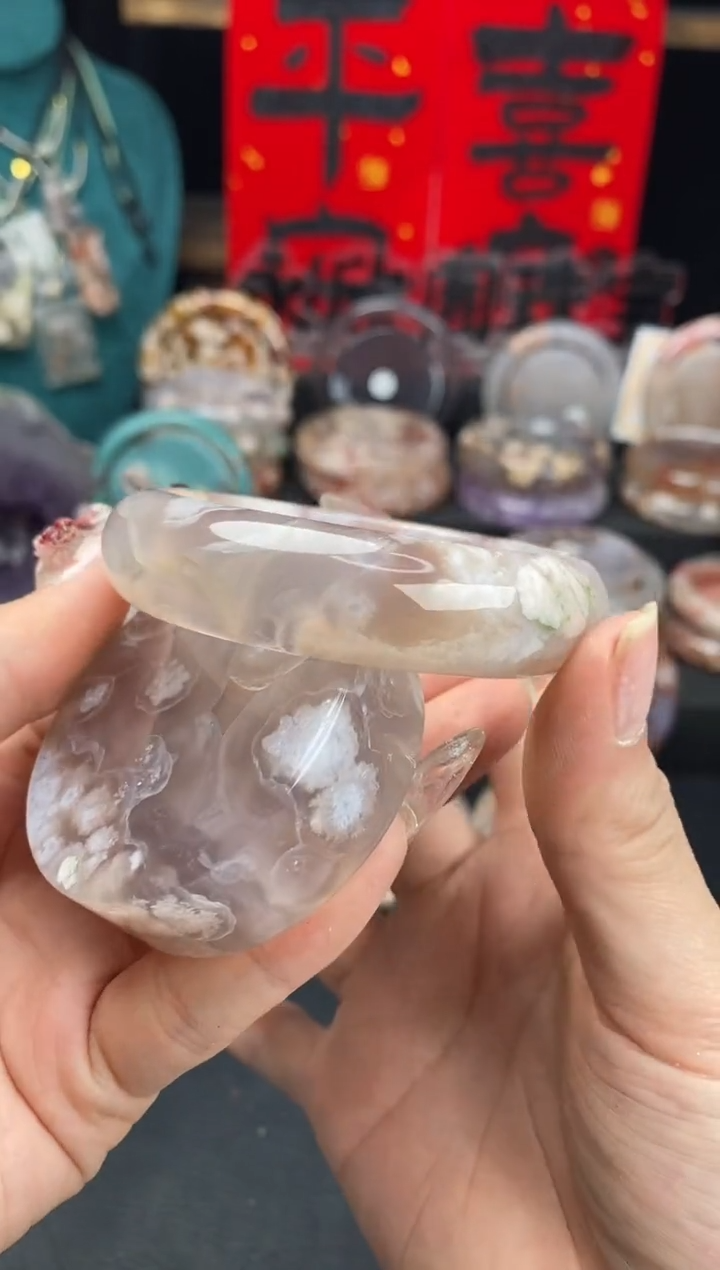 【闪购商品】石英质玉手镯（圆镯）未镶嵌54.9