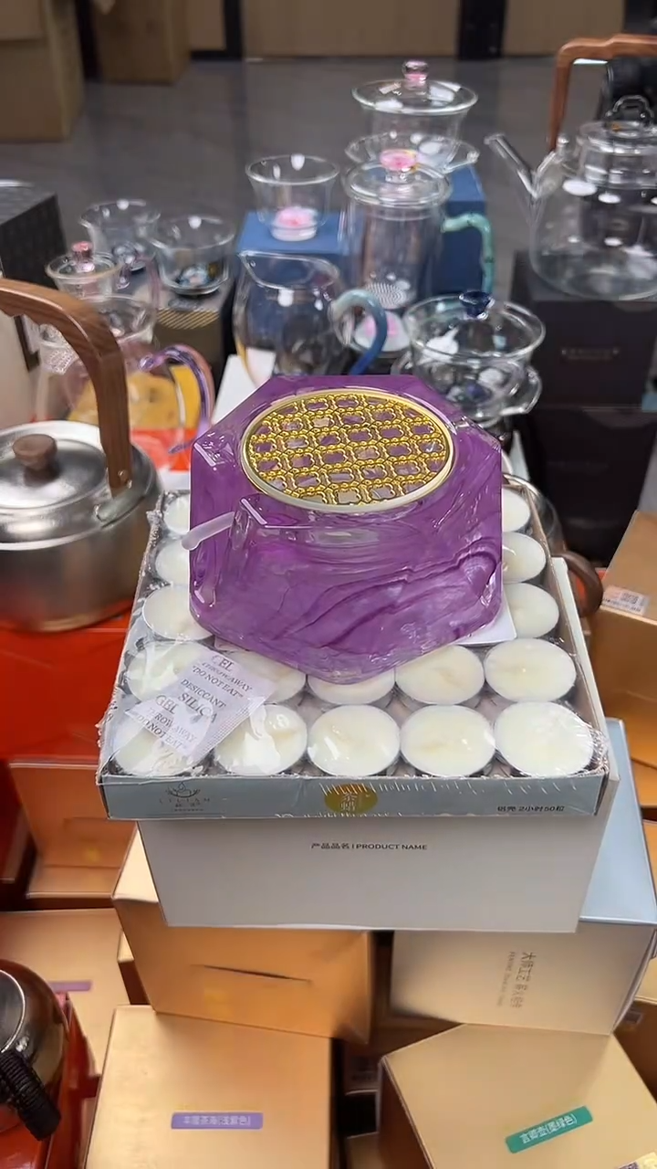 @@温茶器+茶蜡50个+双隔热片