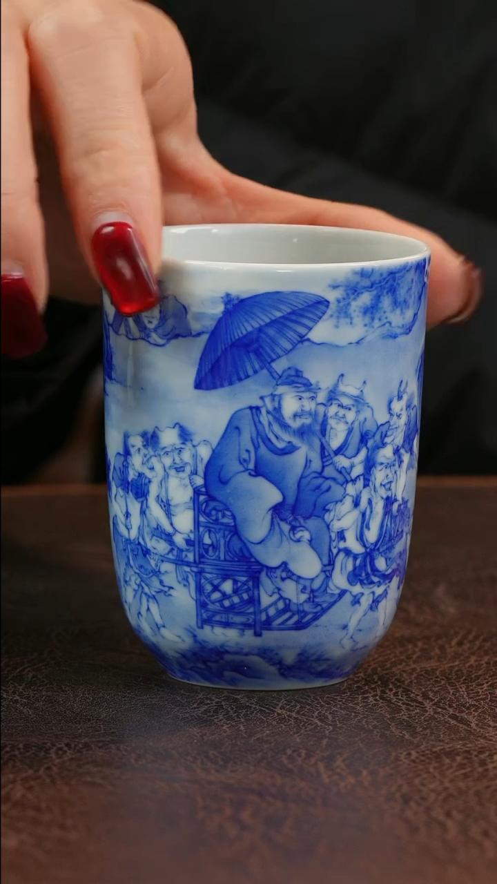 【闪购商品】青山赋钟馗主人杯陶瓷