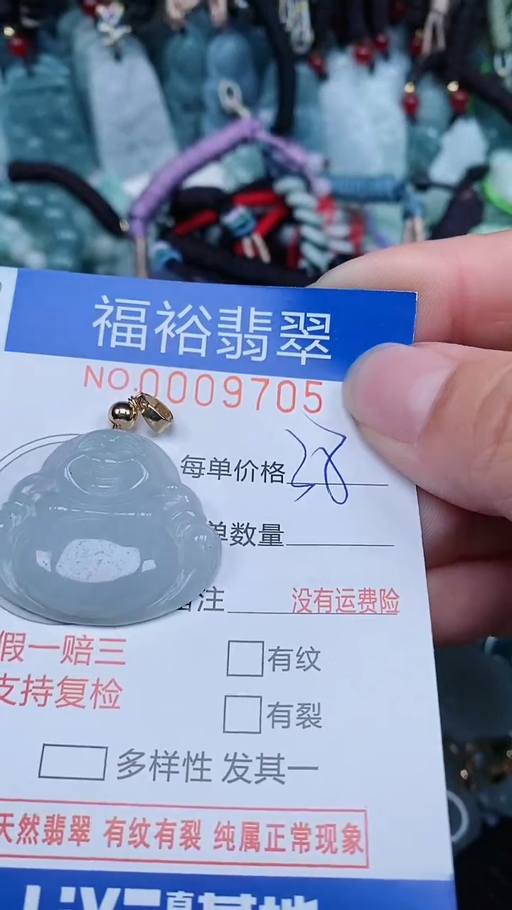 【闪购商品】翡翠颈饰未镶嵌...0009705