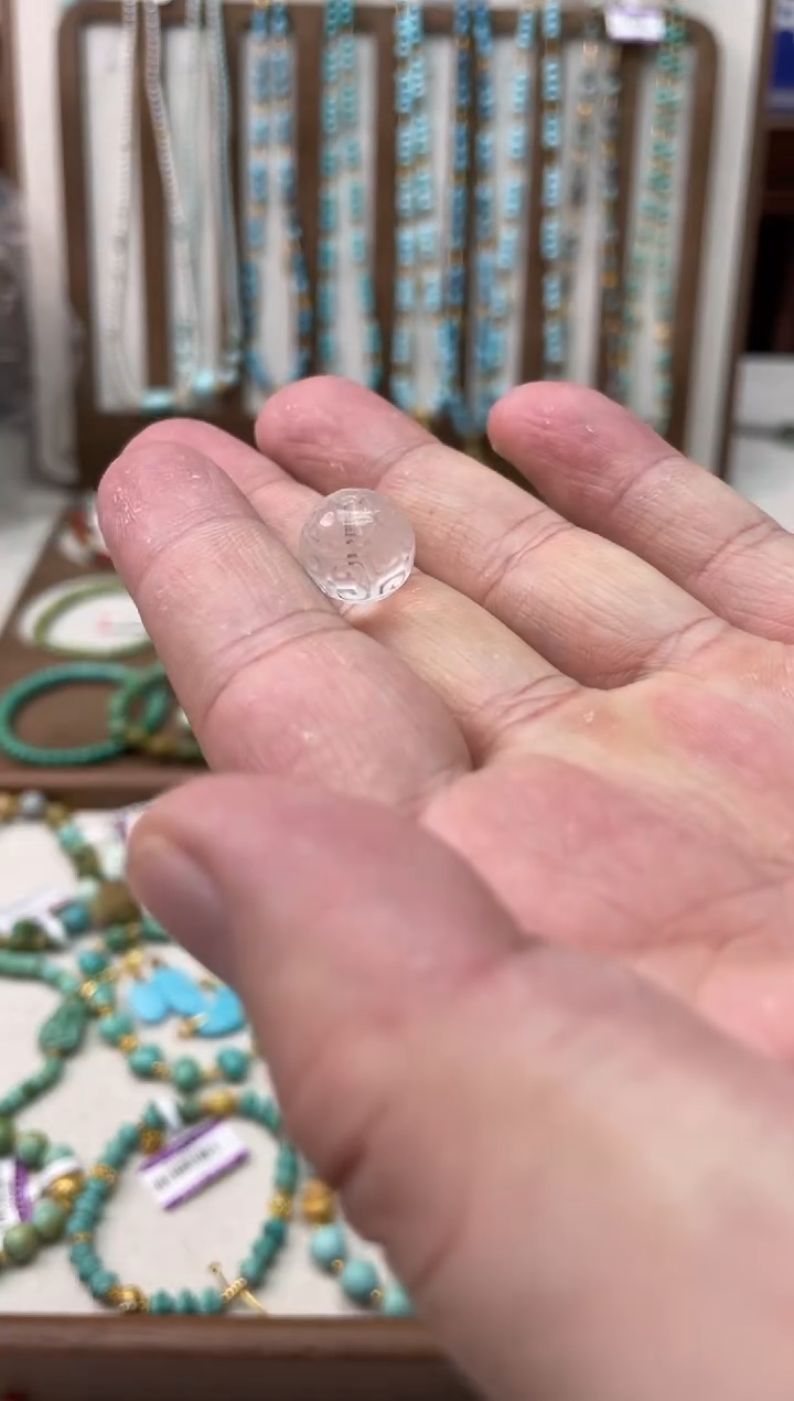 水晶珠宝半成品未镶嵌100