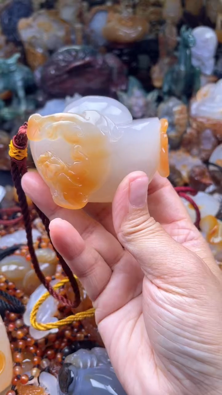 【闪购商品】玛瑙/玉髓颈饰未镶嵌AA