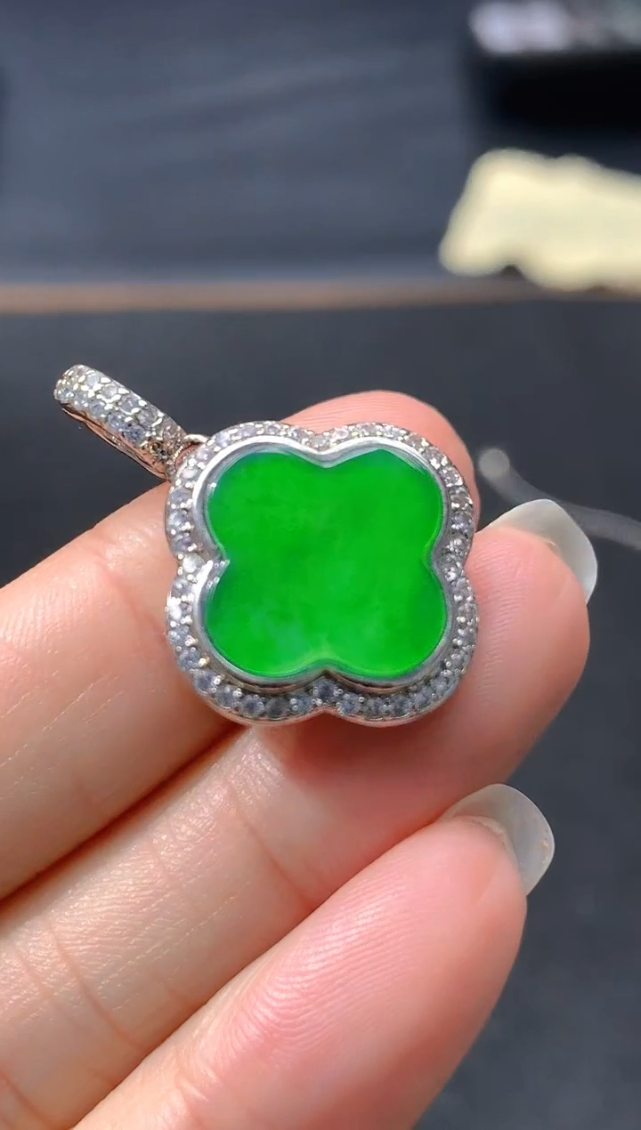 未镶嵌挂件翡翠天然翡翠