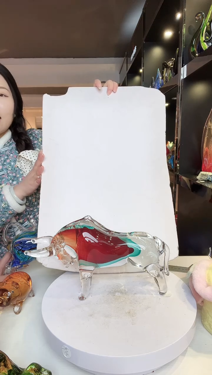 【闪购商品】茶盏琉璃摆件家居摆件