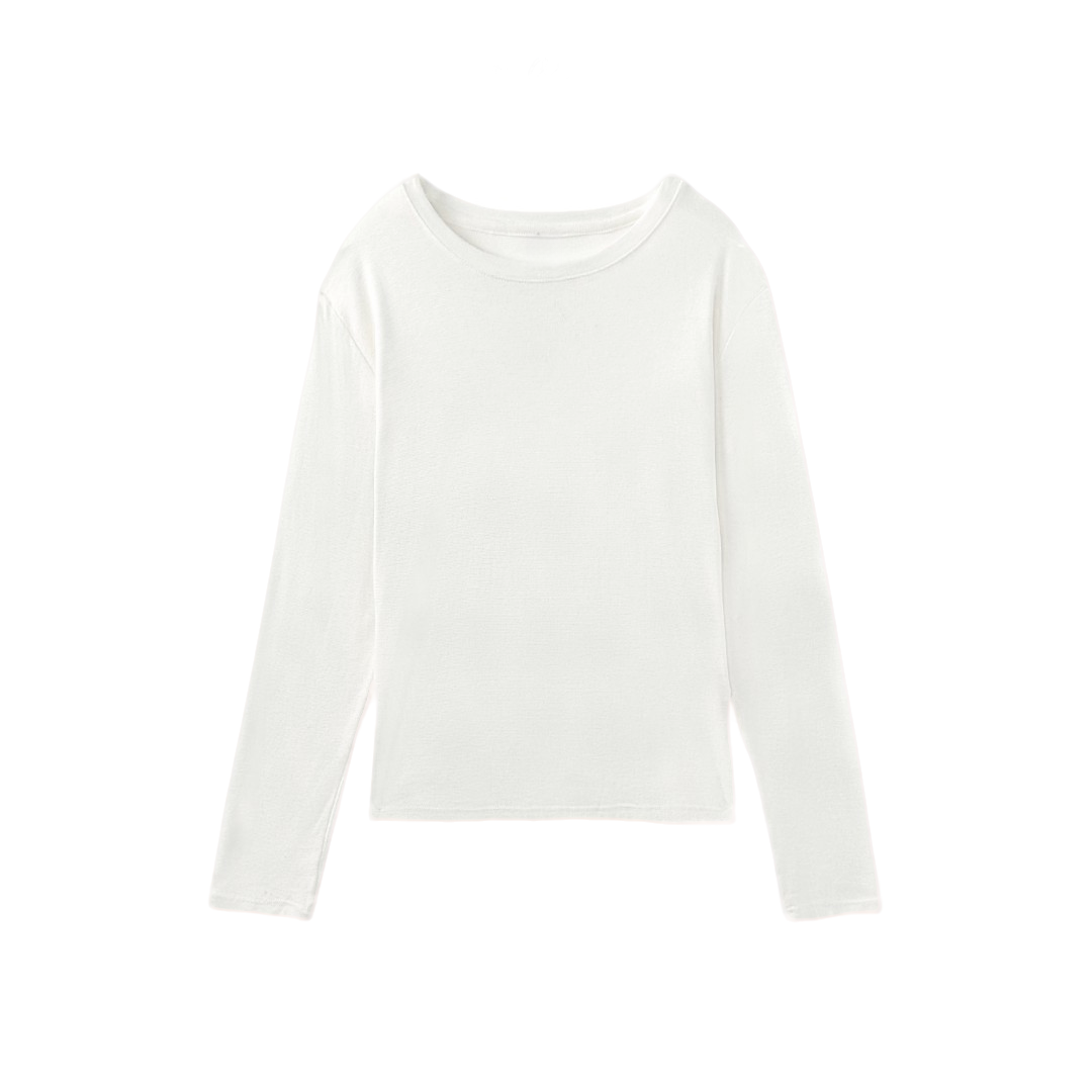 【晶晶专属】YOMII CAUSE秋冬打底水溶细羊针织衫SN-8166