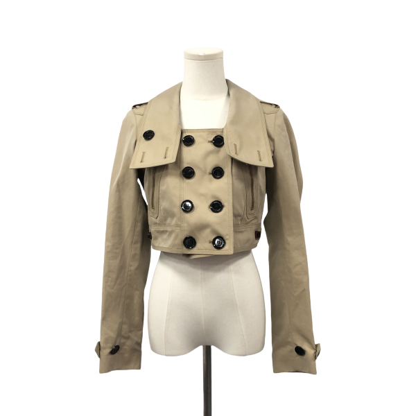 妃鱼/博柏利/棉/风衣/95新/凡2/3