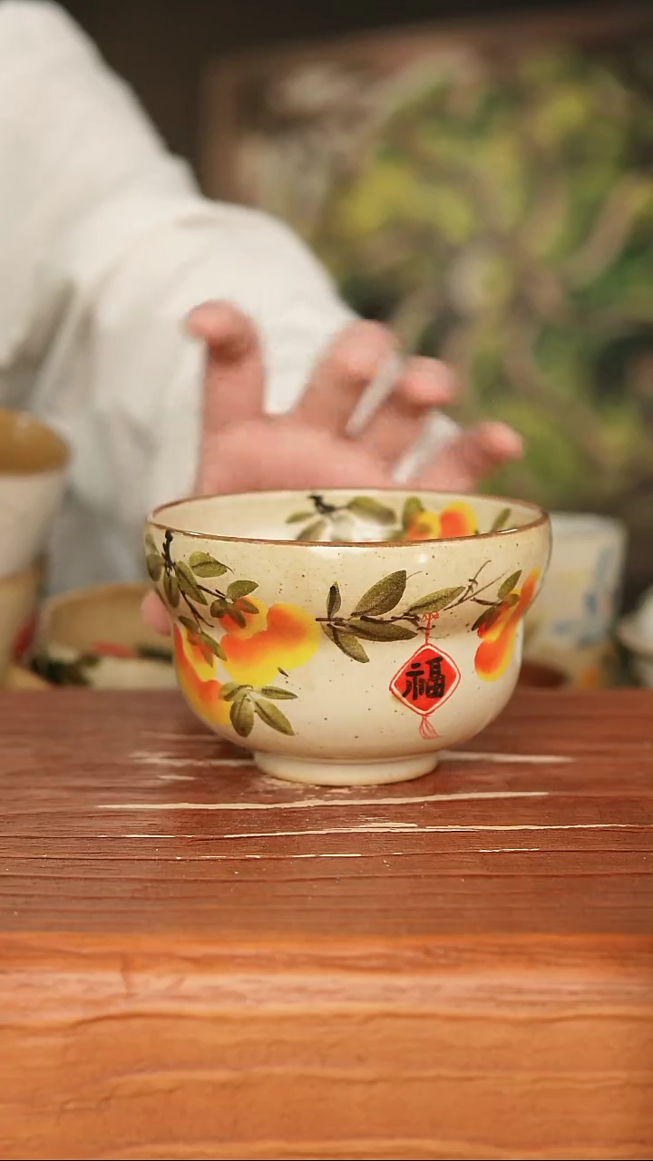 景德镇高温釉下彩18-509口径11.5