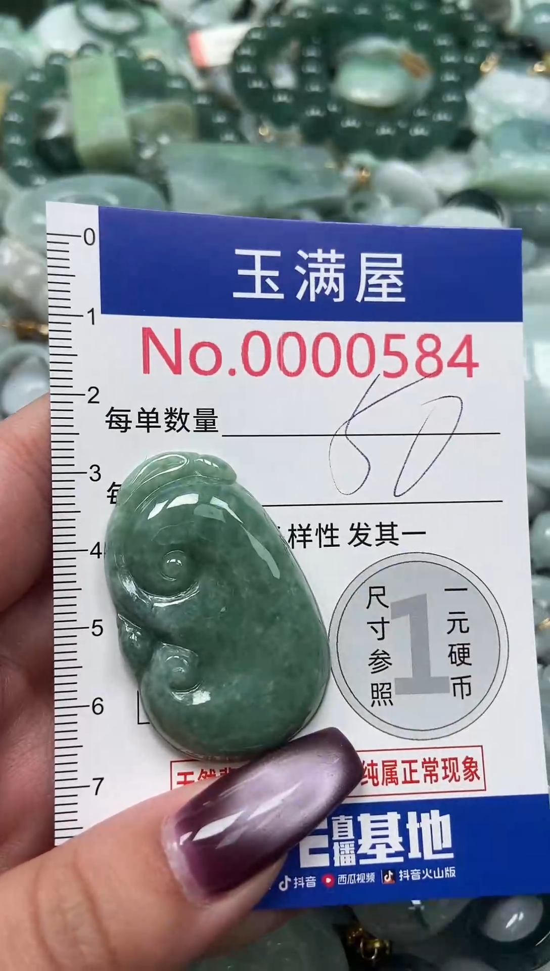 颈饰未镶嵌翡翠584