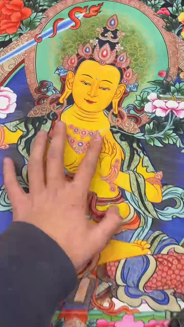 装裱画唐卡藏艺阁精美绘画作品TK16012