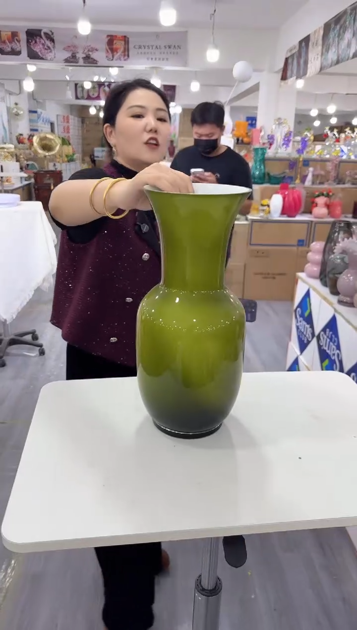 琉璃瑞直花瓶花器L-晚3
