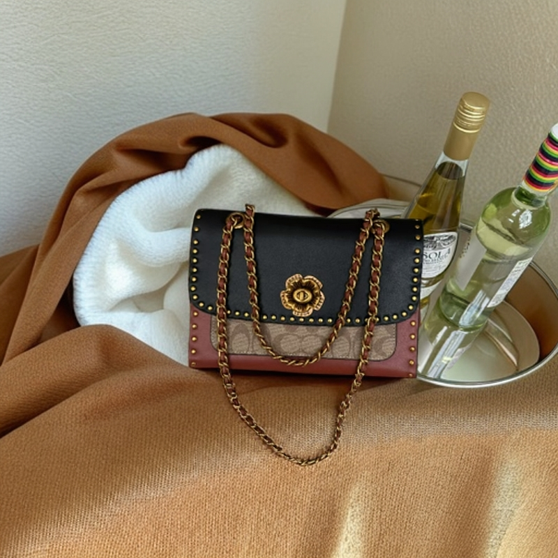 【6号】气质休闲时尚百搭经典 山茶花 8603