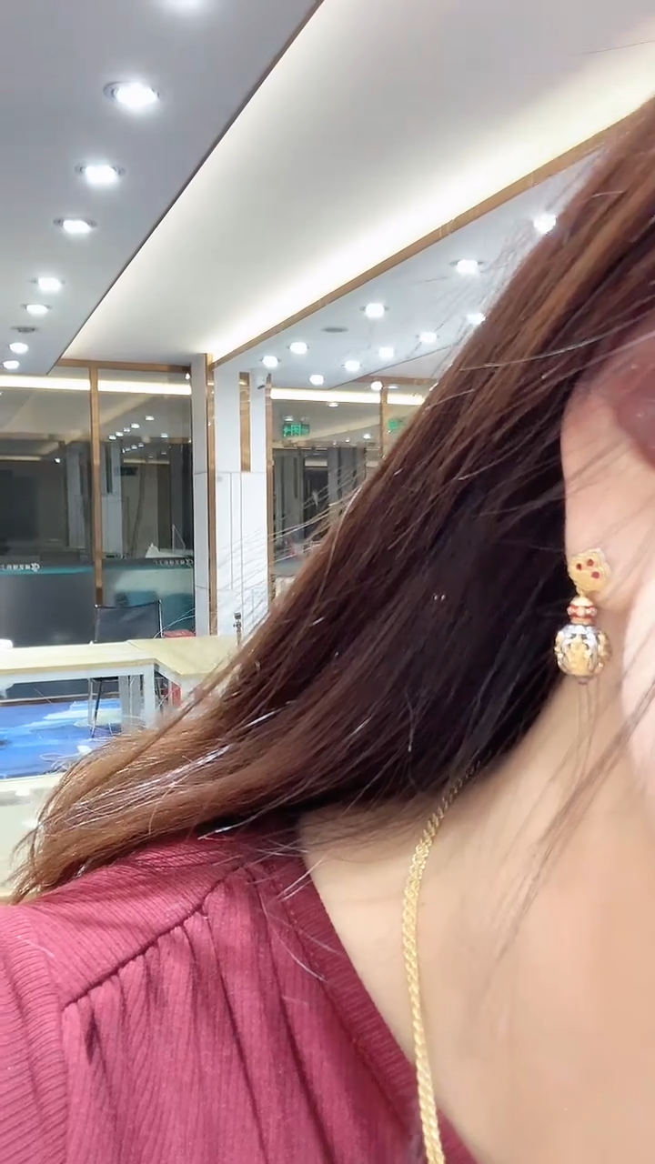 【闪购商品】925银耳饰五路财神耳饰