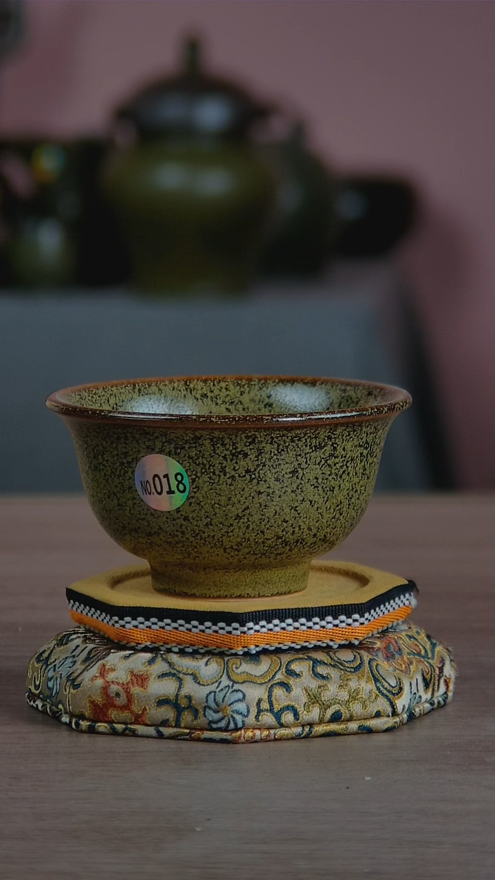 A*a景韵堂仿清茶叶末釉