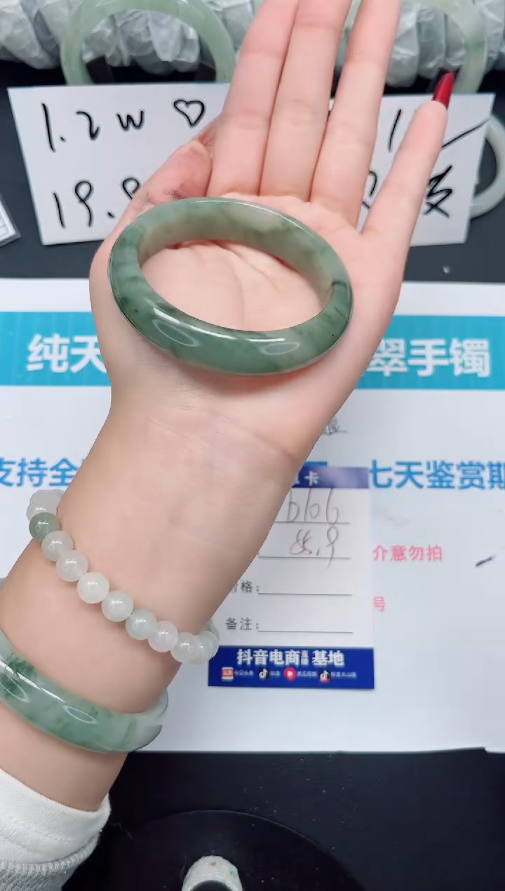 【闪购商品】石英质玉手镯未镶嵌b106