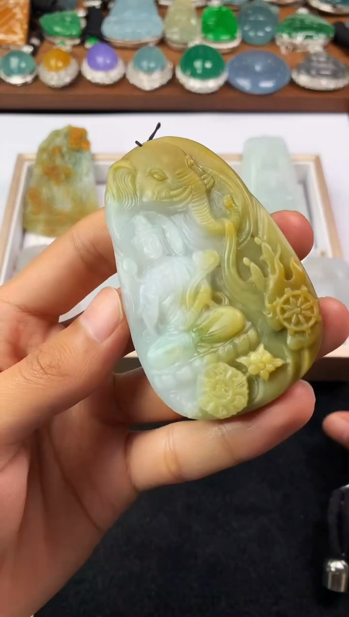 【闪购商品】定制翡翠未镶嵌5015毛货不退不换