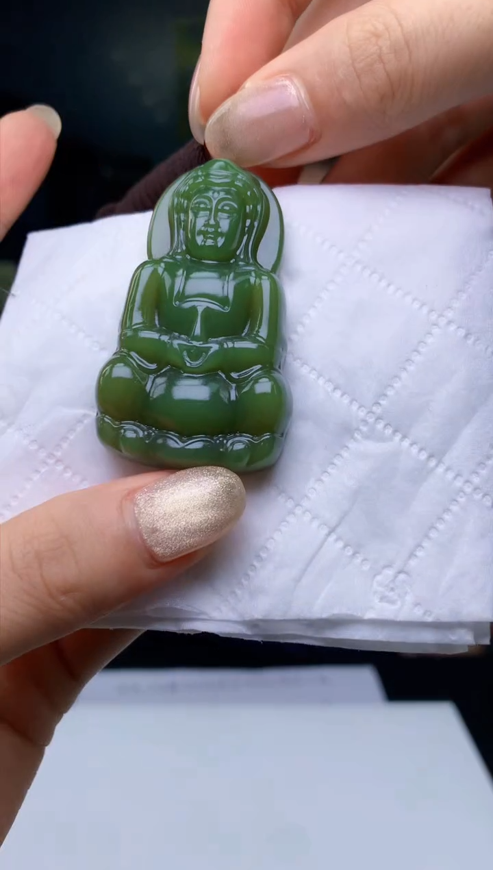 定制和田玉Boss阳天然和田玉（拍一发一）