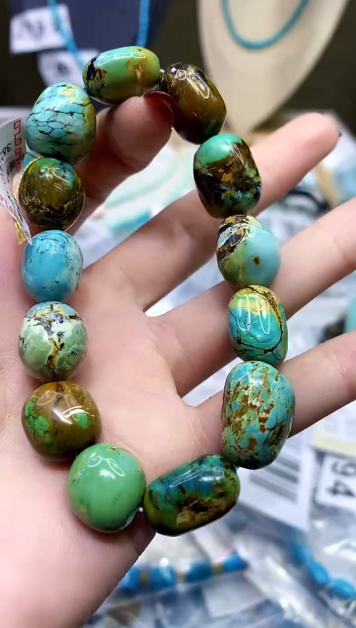 【闪购商品】绿松石手串未镶嵌061